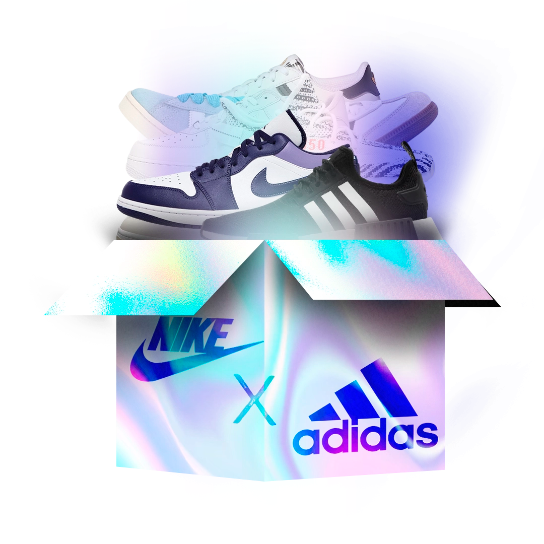 Tênis Nike X Adidas