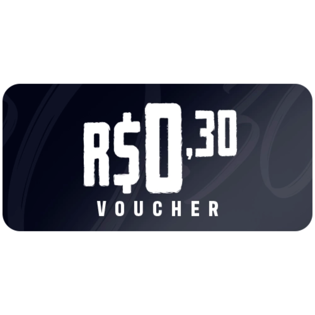 Voucher R$0,30