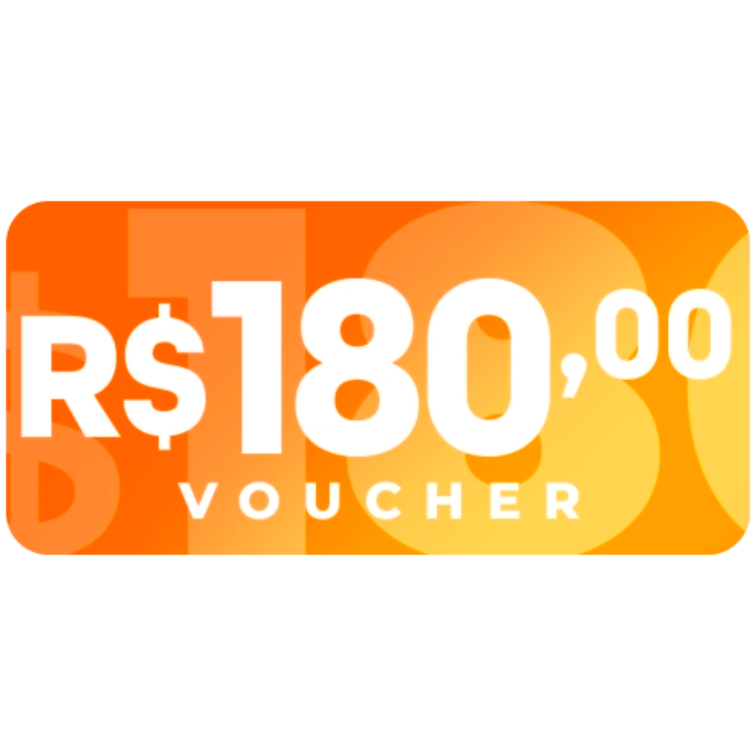Voucher R$180,00